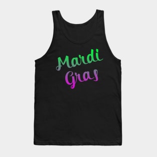 Mardi Gras Costume Maske New Orleans Tank Top